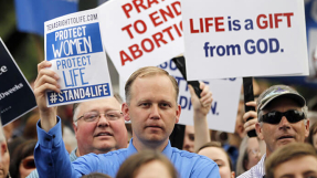 Pro-choice women press U.S. Supreme Court to scrap Texas\' anti-abortion law