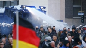 Anti-migrant protest turns violent as German welcome falters