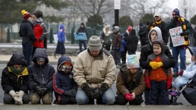 Thousands brave blizzard to join March for Life in D.C.; crowds chant, \'Hey, Obama, your mama chose life!\'