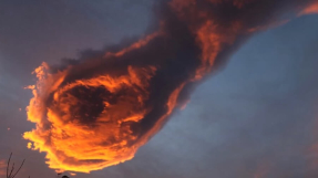 Majestic \'Hand of God\' appears over Portugal skies, 2 years after similar image was spotted in space