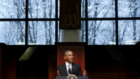 Obama condemns anti-Muslim rhetoric in first visit to US mosque: \'We are all God\'s children\'