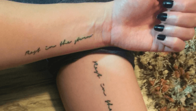 Dillon and Amy Duggar King get matching tattoos for them \'to remember to focus on God\'s promise\'