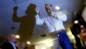 Ted Cruz \'possessed by a demon\': 2 men try to exorcise GOP bet at New Hampshire campaign event