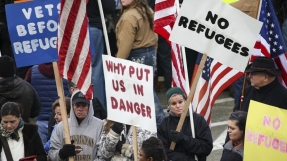 Hundreds of Montana residents show their opposition to Obama\'s settlement plan for Syrian refugees