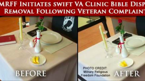 Bible removed from POW/MIA display in Ohio Veteran\'s Administration clinic