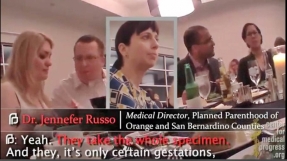 New video shows Planned Parenthood official revealing ways to get intact aborted babies to sell to biotech company