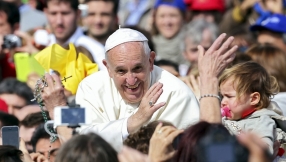 Pope Francis asks: When you give to the poor, do you look at them in the eyes?