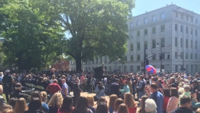 Hundreds of Christians join North Carolina rally to support new bathroom privacy law