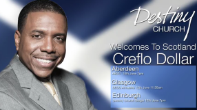 Controversial pastor Creflo Dollar not welcome in Scotland