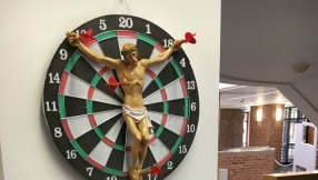 Rutgers University removes disrespectful Jesus \'art\' after outcry from students