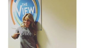 Candace Cameron Bure wears \'Jesus Saves, Bro\' sweatshirt on \'The View,\' sparking controversy