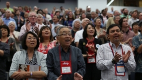 Methodists reject potential first step to allowing gay marriage in their ongoing General Conference