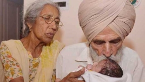 Woman gives birth at 72 years old after IVF treatment, says her first baby is God\'s will