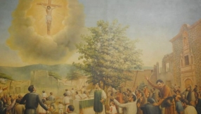 Jesus in the sky miracle recalled: 168 years ago, before a quake, Mexicans saw image of crucified Christ in the clouds