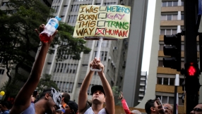 Defenders of Christian values clash with LGBT liberals in Brazil\'s gay pride parade