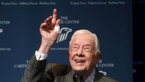 Jimmy Carter moves to bridge racial gap in Baptist Church, bringing black and white churchgoers together