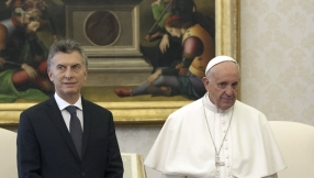 Pope turns down Argentinian President\'s donation because it included the figure 666