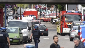 French church attack: Priest\'s throat slit by \'two terrorists who claimed to be from Islamic State\'