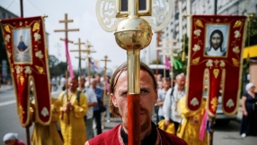 How controversy over a march to celebrate the conversion of Russia highlights divisions in Ukraine