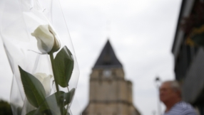 Nun who escaped Jacques Hamel murder hugged and applauded at memorial