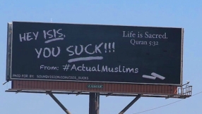 \'Hey ISIS, you suck!!!\' U.S. Muslim group launches billboard drive to show terror organisation does not represent Islam