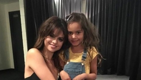 Brian Houston\'s granddaughter gets visit from Selena Gomez on her birthday, but some churchgoers left unimpressed