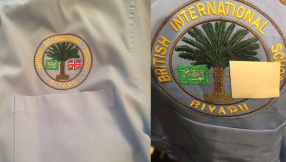 \'Christian\' Union Jack on school uniforms hidden by Saudi religious police