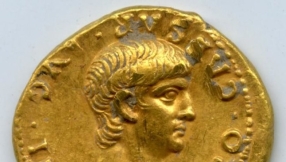 Rare gold coin with Nero\'s face found in Jerusalem