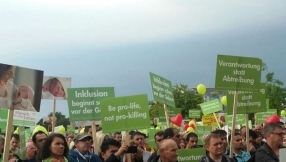 Church officials lead thousands in marching for life in Berlin